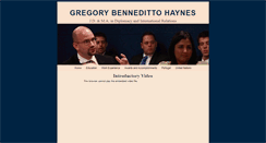 Desktop Screenshot of gregoryhaynes.com